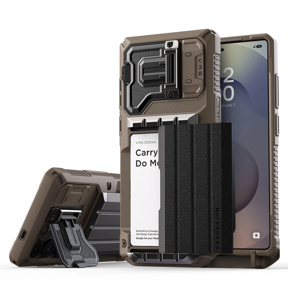 Funda para Samsung Galaxy S25 Ultra VRS [Damda Glide Ultimate] Cartera Premium Foto 2 de 4