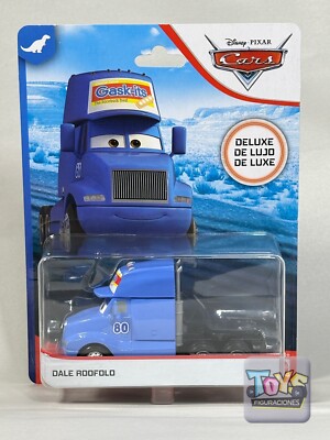 Disney Pixar Cars 3 Dinoco Dale Roofolo Deluxe Diecast Semi Hauler