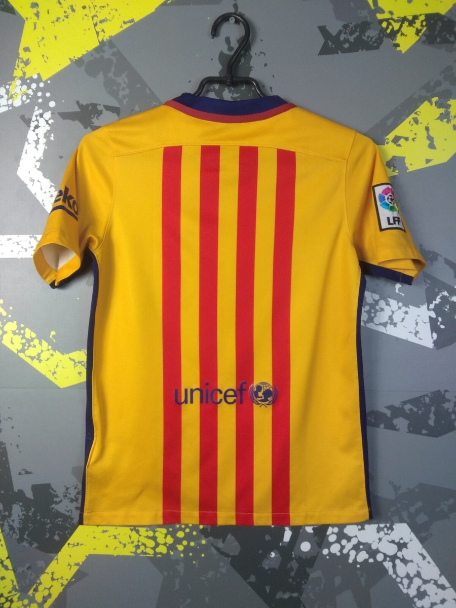 2015-16 FCバルセロナ ユニフォーム ダニエウ・アウベス XLサイズ Barcelona Away football shirt 2015 - 2016 Jersey Nike Camiseta
