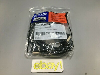 New Tripp Lite DVI-D Dual Link Digital and Analog Monitor Cable 10ft Free S/H