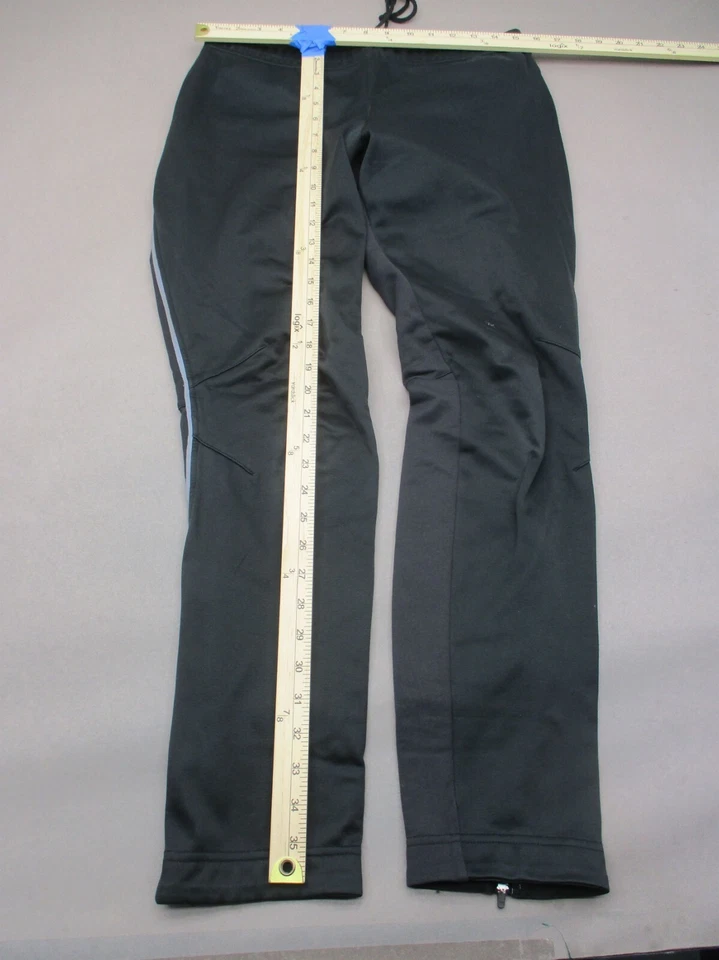 NOVARA Size M Mens Stretch Waist Back Pocket Pull On Leg Zip Cycling Pants 056 - Image 2 of 4