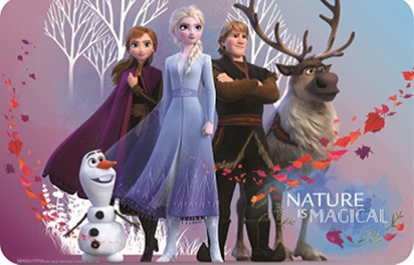 Frozen 2 Die EisköNigin Anna Elsa Olaf Platzset, Tischset, Nature Is Magical-image