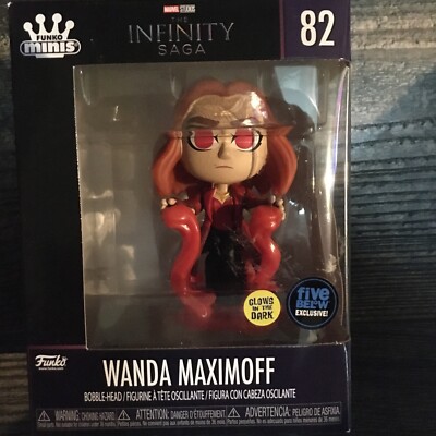 FUNKO MINIS MARVEL INFINITY SAGA  Glow In The Dark Wanda Maximoff # 82 EXCLUSIVE