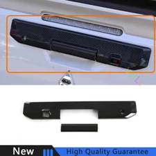 For Mitsubishi Triton L200 Bright Black Tailgate Door Handle Bowl Decor Cover 2X