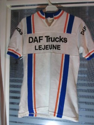   Maillot équipe DAF Trucks Lejeune 1979  - Photo 1/4