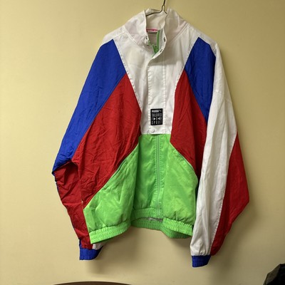 PUMA Men's Tailored For Sport OG Track Jacket XL 90 s Retro Style Multicolor $85