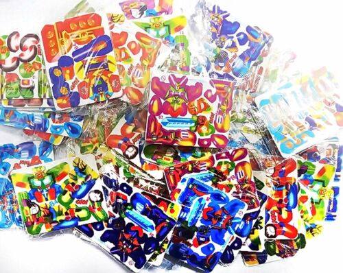 300pc 3D PUZZLE CARD 4X5cm kids PARTY Favors pinata filler carnival giveaways - Picture 1 of 2