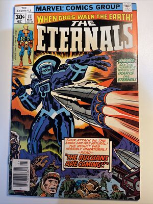 The Eternals #11 Bronze Age Key! Multiple 1st Appearance(1977)Kirby Story & Art!