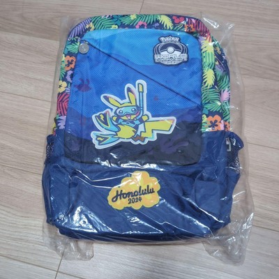 Pokemon WCS2024 Honolulu Limited Pikachu Backpack - New 