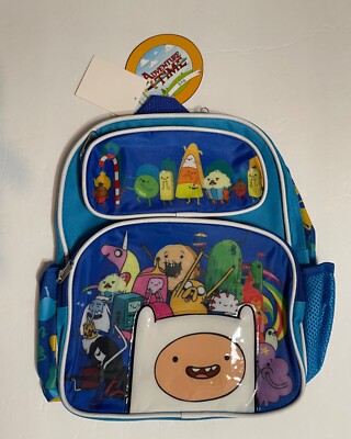 Adventure Time Small Backpack  Jake & Finn Friends 12'' (NEW)