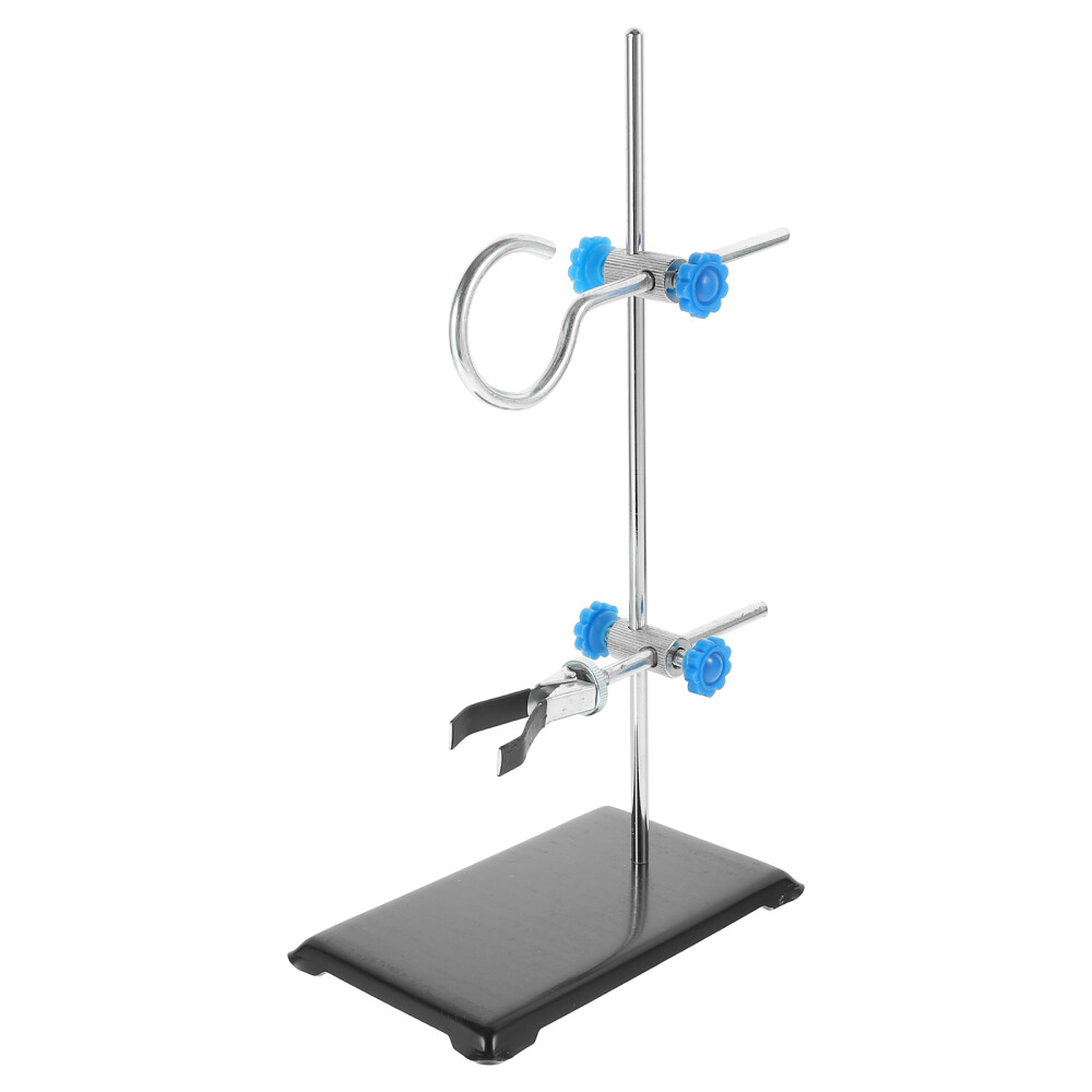 Abrazadera de pie de laboratorio de hierro Retorta Alcohol Equipo escolar