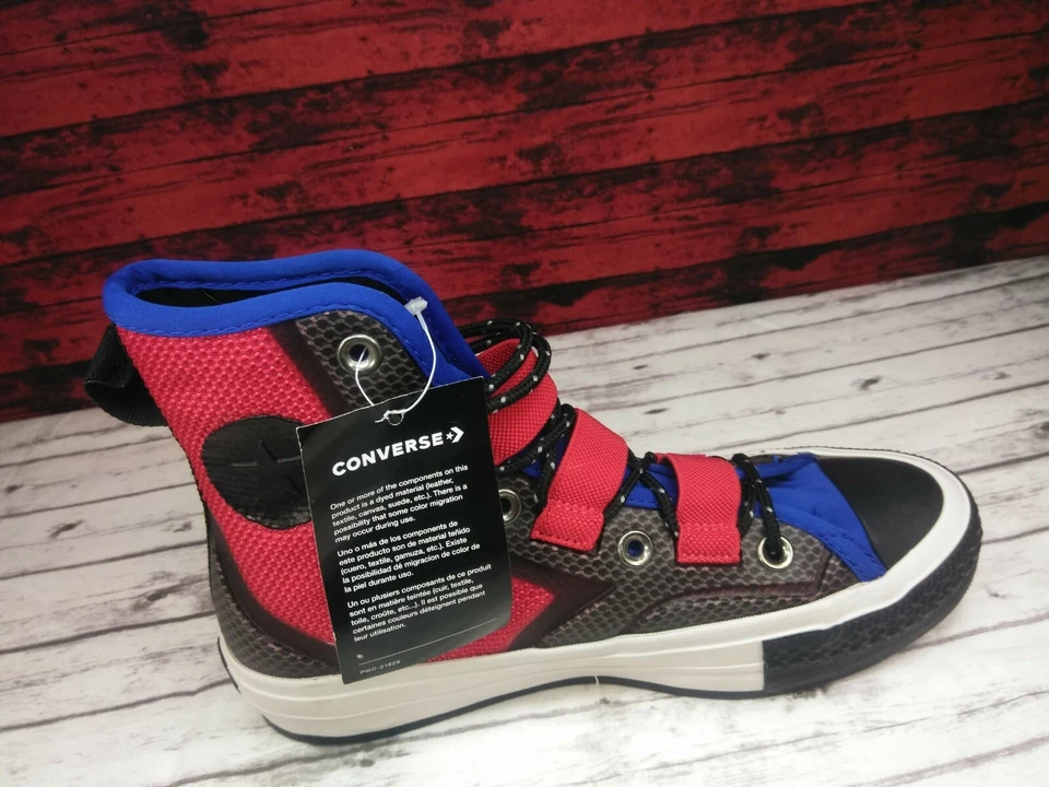 Mandril Converse Big Kid 70 Tech Hiker Hi 262285C rojo/azul/negro juvenil 5 euros 37,5 Foto 4 de 4