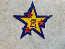 WW WEIGHT WATCHERS "I DID IT" 25 LB MAGNET, Rare Celebrate Loss Lost Weight New