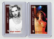 Lily James rare MH Ready Rubbed #'d x/3 Tobacco card no. 476