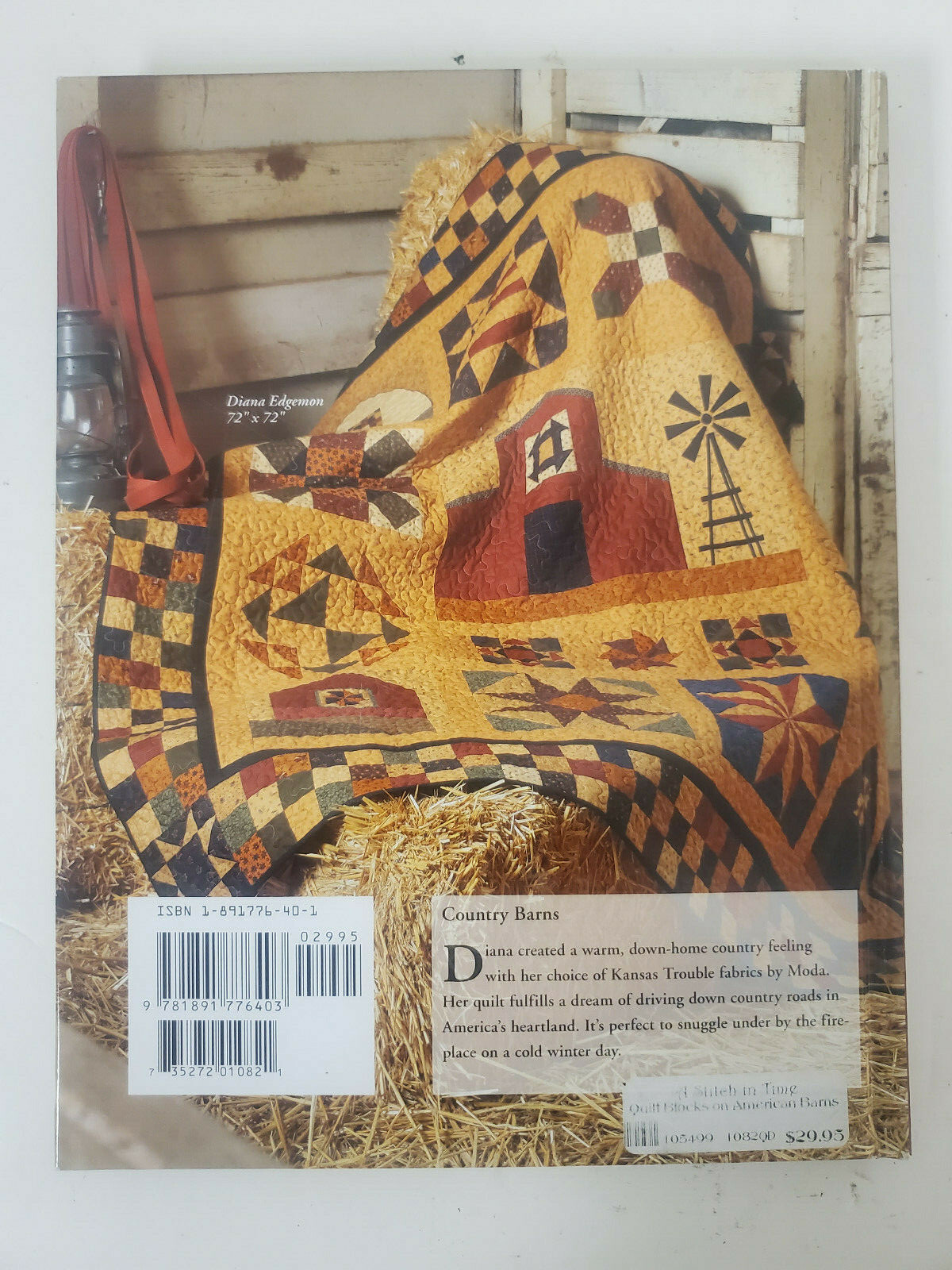 Quilt+Block+on+American+Barns+by+Eleanor+Burns+2820102C+Hardcover29