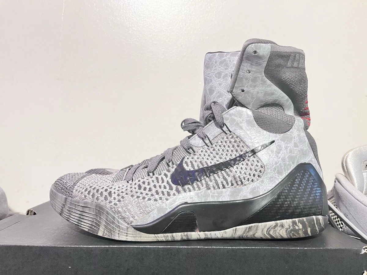 Nike Kobe 9 Elite Flyknit “Dark Grey/Black” High Top Sneakers
Men’s Size 11 Size 11 - Nike Kobe 9 EM Protro Kay Yow Think Pink New Men main image 2