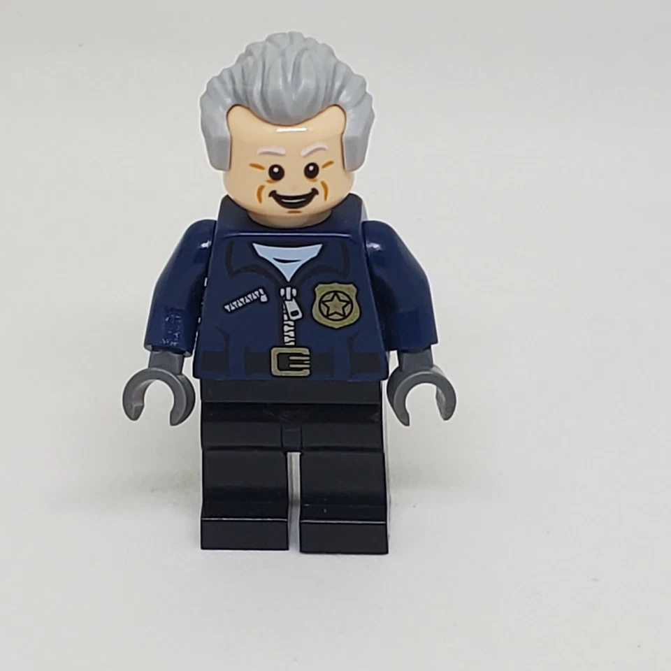 Lego Minifigure Super Heroes Captain Stacy Police Cop - Image 2 of 4
