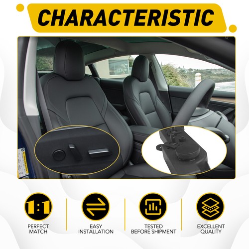 Front Right Power Seat Switch Control For 2017-2022 Tesla Model 3/Y 1098530-00-F - Picture 6 of 11