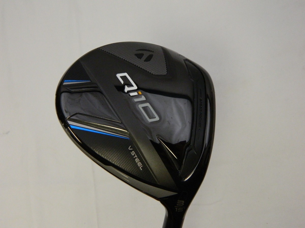 2024 RH TaylorMade Qi10 V-Steel 15* 3 Wood Ventus TR Blue 6-A 