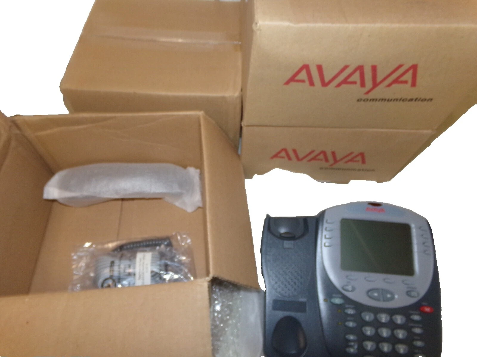 Avaya Sistema híbrido VoIP Telefones e monofones para Empresas
