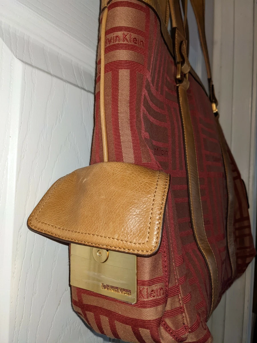 Calvin klein coated canvas backpack online