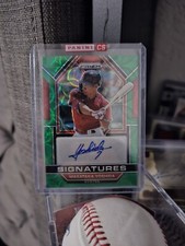 Masataka Yoshida Rookie Auto Prizm Green Scope /75