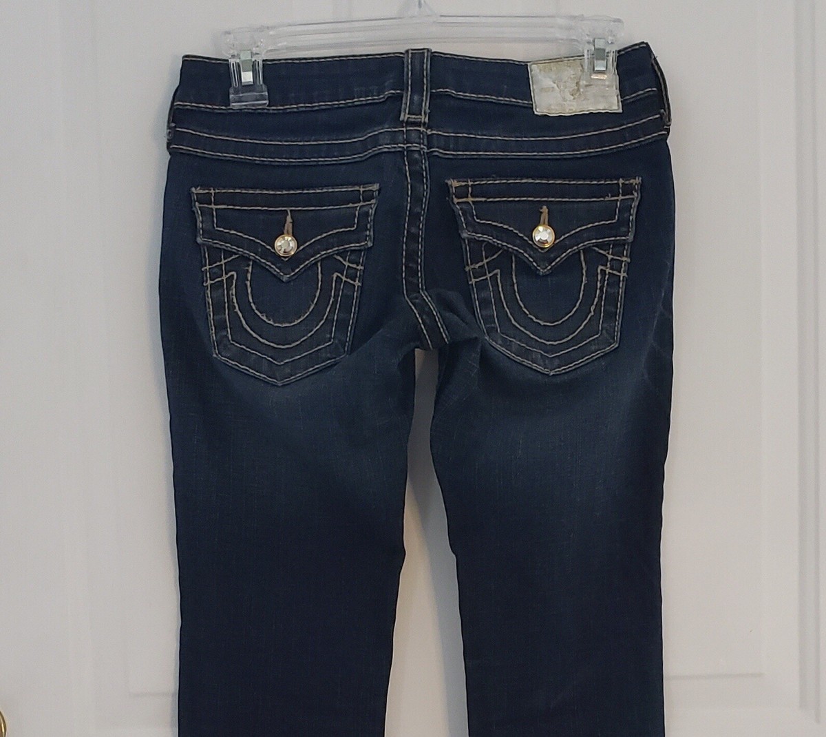 True Religion Women's Julie Disco Big T Skinny Jeans