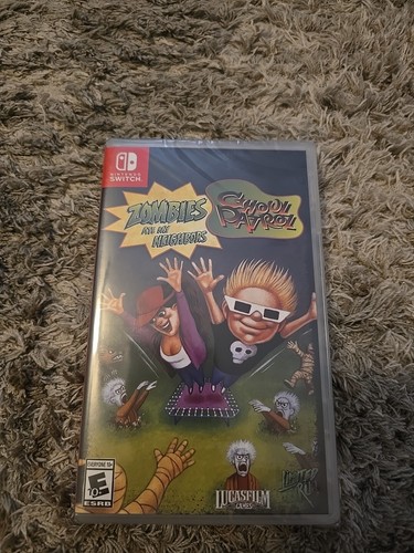 Limited Run Zombies Ate My Neighbors Ghoul Patrol Nintendo Switch
