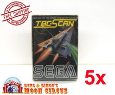 5X CLEAR PLASTIC PROTECTIVE BOX SLEEVE FOR ATARI 2600 BIG SEGA BOX CIB SIZE E 
