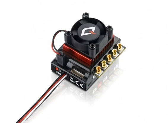 Hobbywing QUICRUN 10BL120 Sensored Brushless ESC 120A for Touring Buggy & Truck - Image 2 of 4