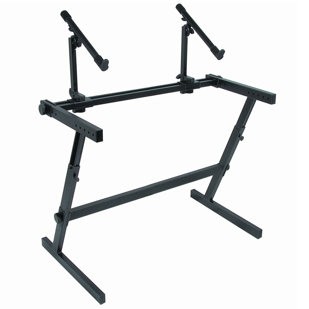 QuikLok Z726L Supporto Stand a Z per 2 Tastiere