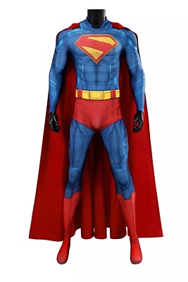 Superman Cosplay Jumpsuit Legacy Clark Kent Costume Bodysuit