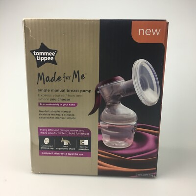Tommee Tippee  Made for Me  manuelle Brustmilchpumpe Neu OVP