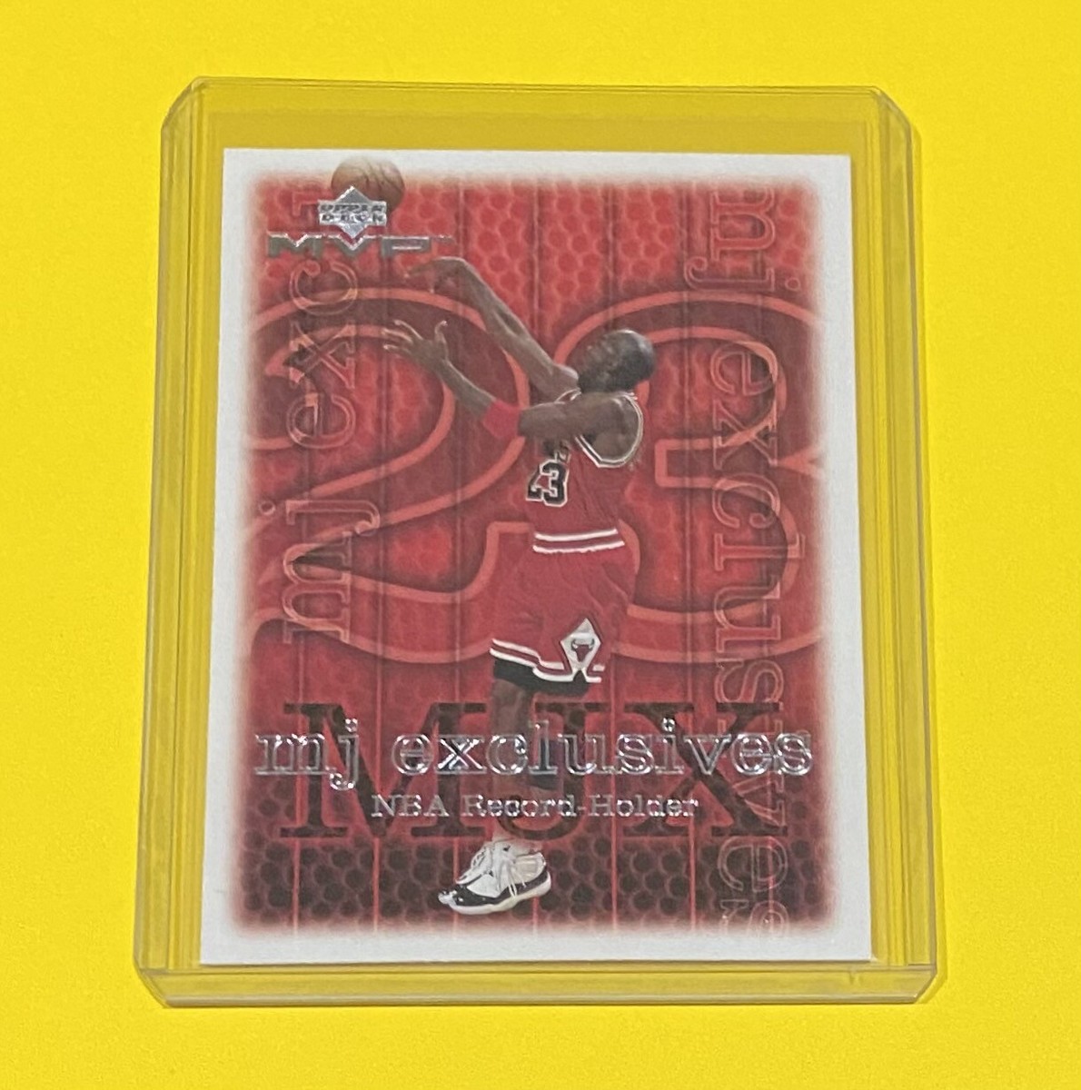 1999 Upper Deck MVP Michael Jordan MJ EXCLUSIVES Chicago