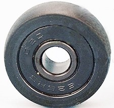 6mm Bore Bearing with 23mm Black rubber cover Tire 6x23x7mm