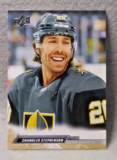 Chandler Stephenson, 2022-23 Upper Deck Series 1 Base #184-Vegas Golden Knights