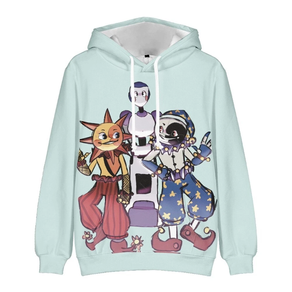 Kids Hoodie FNAF Anime Character Print Clothes Boys Baby Girls 3