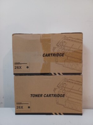 2-Pack Compatible Toner For HP CF226X/26X – Works With LaserJet Pro M402, M426 Series – 9K Page Yield