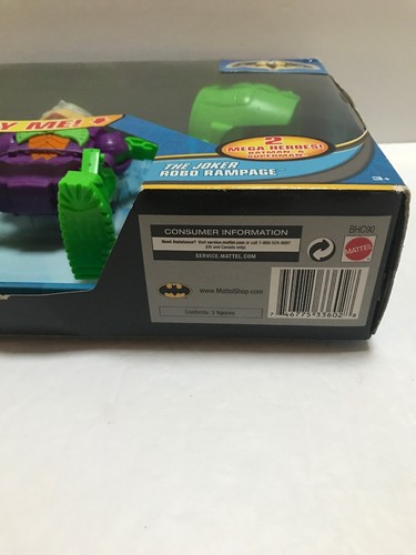 Mattel The Joker Robo Rampage Figuras 2013, con dos mega héroes, NUEVO en caja - Imagen 8 de 12