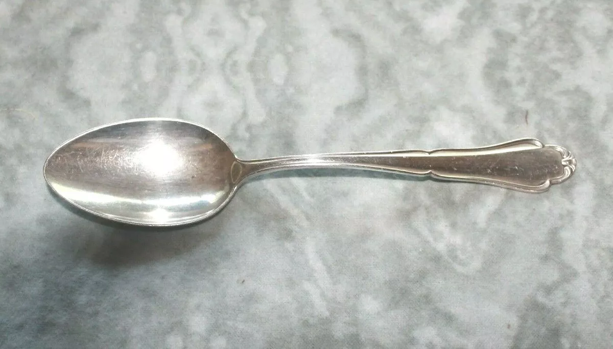 Martin SILVERPLATE LARGE SERVING SPOON Marked Martin 90