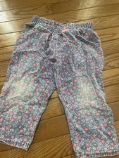 Vintage Oshkosh 3T Floral Jeans Made In USA Free Shipping