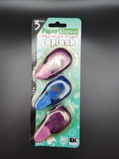 3pk Paper Shapers Punch Set Splash NIP EK Success Scrapbooking Cards Crafts