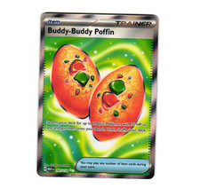 Pokemon Buddy-Buddy Poffin 167/132 Mega Evolutions Holo NM