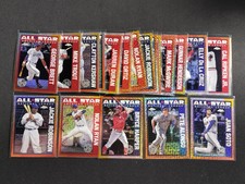 2025 Topps Chrome 1990 35th All Star George Brett Mike Trout Mojo Lot*20 KE21