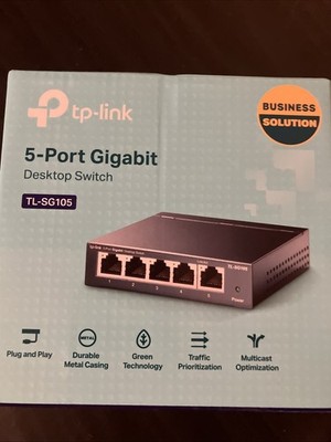 TP-LINK Technologies TP-Link (TL-SG105) 4-Ports External Switch