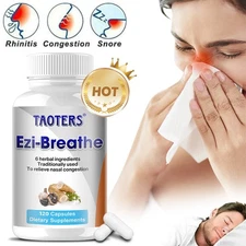 6 Herbs Nasal Congestion Respiratory Health Support Helps Repair Nasal Mucosa