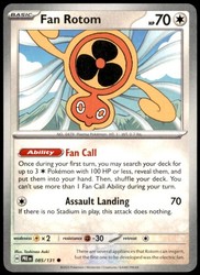 Fan Rotom 085/131 Prismatic Evolutions