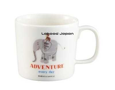 &quotCurious George&quot Mug approx. diameter 8 x 8 cm 270 ml in the city George