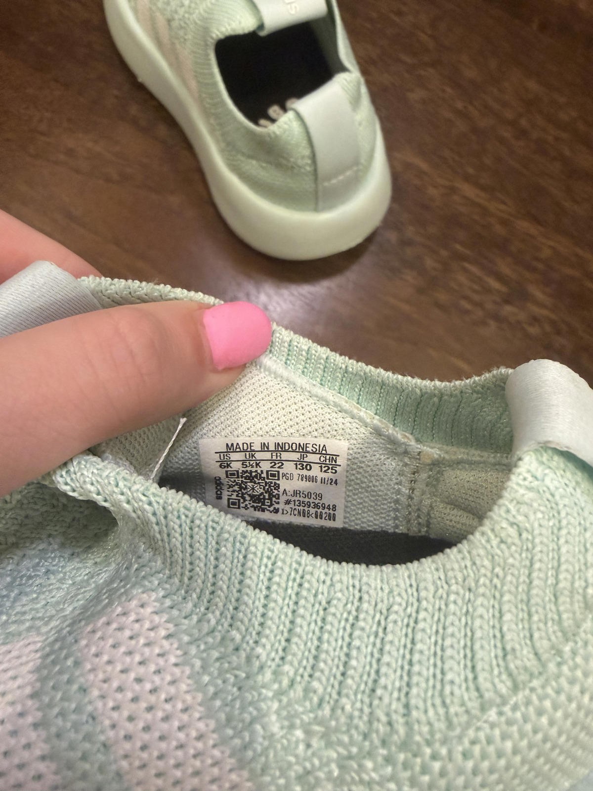 Kids 6k Adidas Cloud Foam Slip On Shoes  thumbnail 3