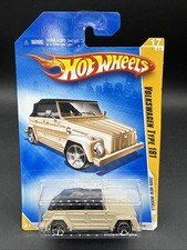 😁2009 Hot Wheels TAN VW VOLKSWAGEN TYPE 181 New Models 017/190 LOOOK😁